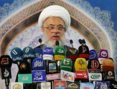 الشيخ الكربلائي يؤكد على ضرورة توحد جميع الأطراف المشاركة في مقاتلة الإرهابيين تحت راية العراق