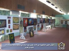 معرض الفنون التشكيلية / جانب من المعرض