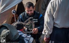 (١٦٧) خياطة حقائب الزائرين في مسيرة الأربعين الممهدة