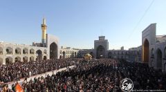 (١٧٨) اداء زيارة الاربعين في الصحن الروضي المطهر