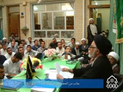 جانب من الحضور في سلسلة الندوات المهدوية / السيد عدنان البكاء