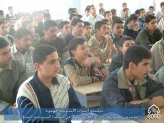 سلسلة الندوات المهدوية في اعدادية الخورنق / السيد عبد الستار الجابري