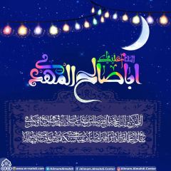 (٥٨٦) السلام عليك يا أبا صالح المهدي