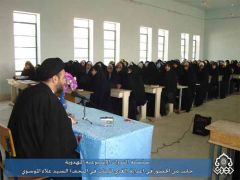 سلسلة الندوات المهدوية في اعدادية الغري / السيد علاء الموسوي