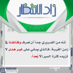 زاد الانتظار- ٢٩