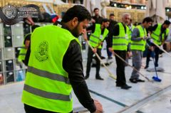 ٣٠٠٠ آلاف متطوّع في العتبة العلوية لخدمة زائرين الأربعين