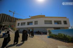 مدينة الإمام الرضا (عليه السلام) للزائرين تقدم مختلف أنواع الخدمات لزائري الأربعين