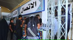 قسم المراقبة والاتصالات في العتبة العلوية... جهود ميدانية لخدمة زائرين مسيرة الأربعين