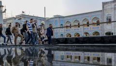 صحن فاطمة المجاور لمرقد الامام علي (عليهما السلام) سيستقبل الزائرين خلال زيارة الأربعين