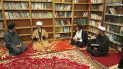 آية الله الشيخ عفيف النابلسي في ضيافة المركز