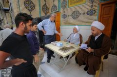 قسم الشؤون الدينية ينشر محطاته الاستفتائية ضمن برنامجه لزيارة الأربعين